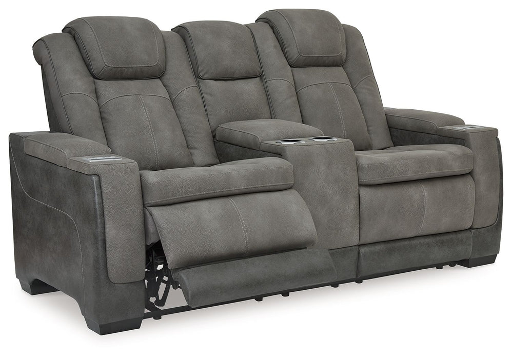 Next-Gen Durapella - Power Reclining Loveseat - Tallahassee Discount Furniture (FL)