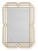 Claybrook - Gold Finish - Accent Mirror - Tallahassee Discount Furniture (FL)