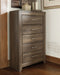 Juararo - Five Drawer Chest - Dark Brown - Tallahassee Discount Furniture (FL)