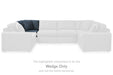 Modmax - Ink - Wedge - Fabric - Tallahassee Discount Furniture (FL)