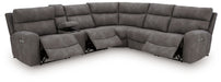 Next-Gen Durapella - Power Reclining Sectional Set - Tallahassee Discount Furniture (FL)