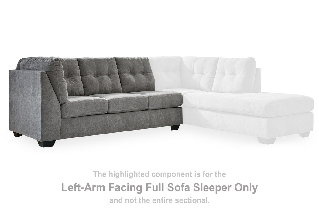 Marleton - Gray - Laf Full Sofa Sleeper - Tallahassee Discount Furniture (FL)
