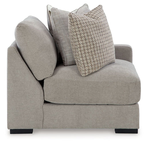 Aslan Court - Pebble - Raf Corner Chair - Tallahassee Discount Furniture (FL)