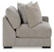 Aslan Court - Pebble - Raf Corner Chair - Tallahassee Discount Furniture (FL)