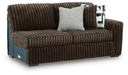 Midnight-Madness - Chocolate - RAF Sofa - Tallahassee Discount Furniture (FL)