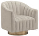 Penzlin - Pearl - Swivel Accent Chair - Tallahassee Discount Furniture (FL)