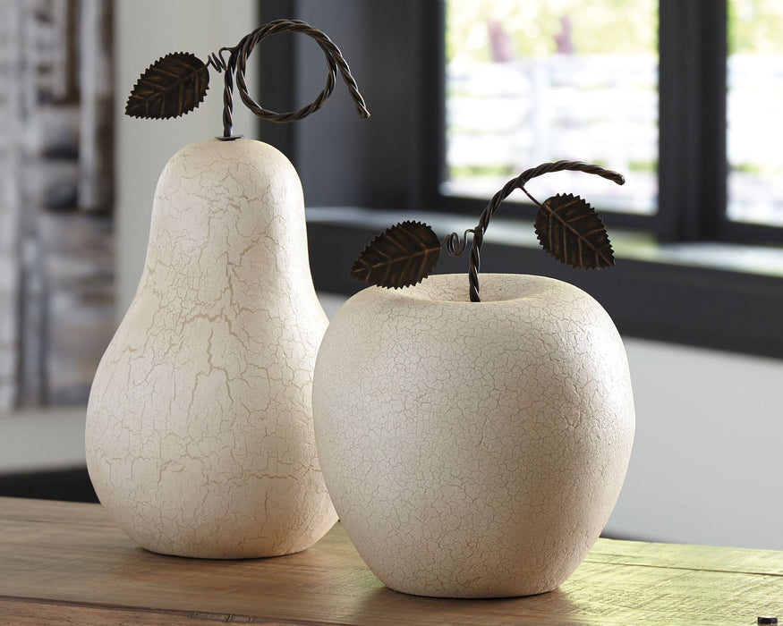 Bidelia - Sculpture Set (Set of 2) - Antique White - Tallahassee Discount Furniture (FL)