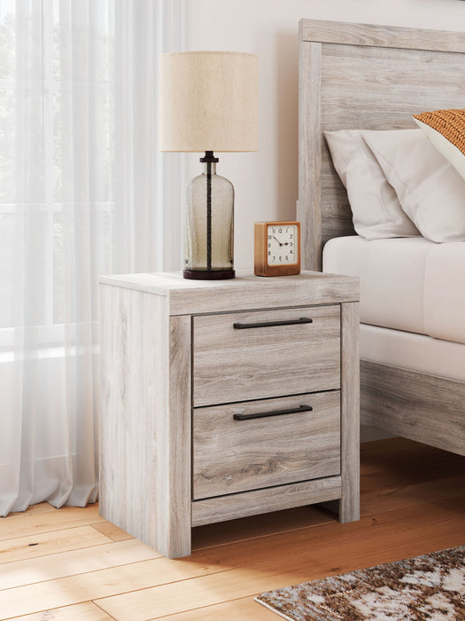Broachmyn - Two Drawer Night Stand - Tallahassee Discount Furniture (FL)
