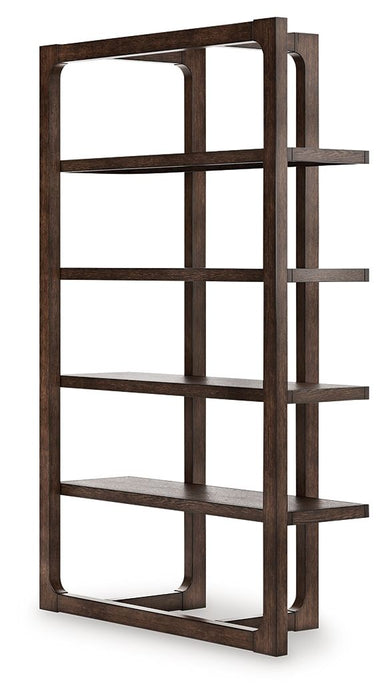 Breckington - Dark Brown - Bookcase - Tallahassee Discount Furniture (FL)