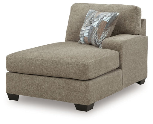 Newellen - RAF Corner Chaise - Beige - Tallahassee Discount Furniture (FL)