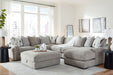 Aslan Court - Sectional With Ottoman Set - Tallahassee Discount Furniture (FL)