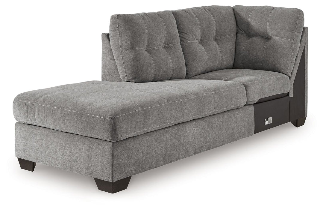 Marleton - Gray - Laf Corner Chaise - Tallahassee Discount Furniture (FL)
