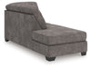 Olten - Graphite - LAF Corner Chaise - Tallahassee Discount Furniture (FL)
