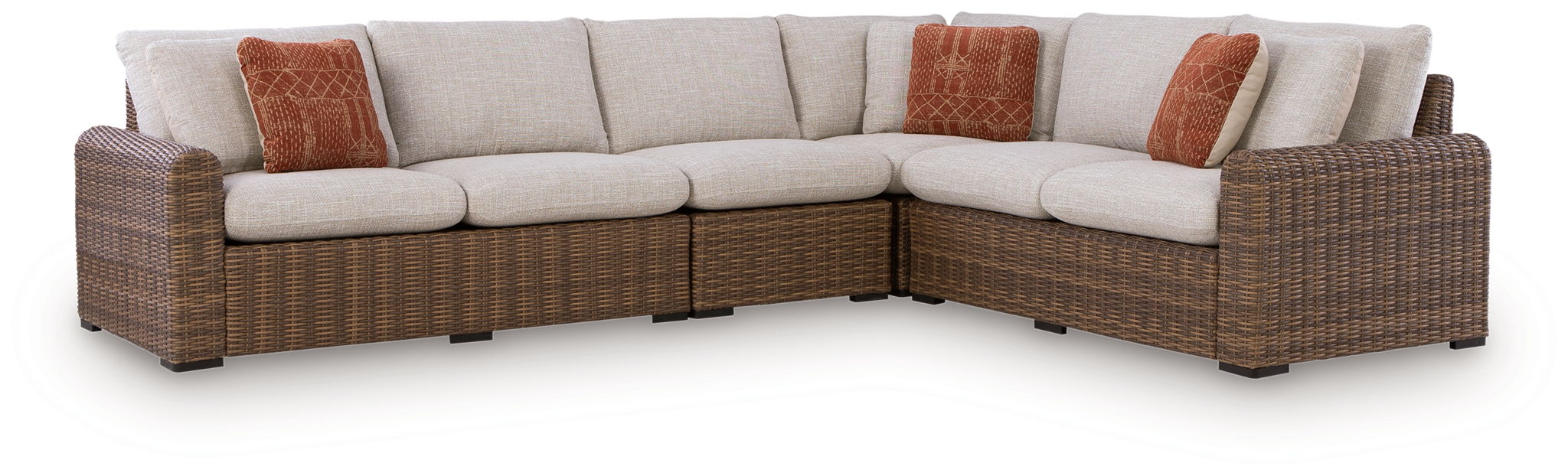 Dolan Creek - Outdoor Sectional - Tallahassee Discount Furniture (FL)