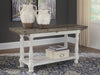 Havalance - Flip Top Sofa Table - Gray / White - Tallahassee Discount Furniture (FL)