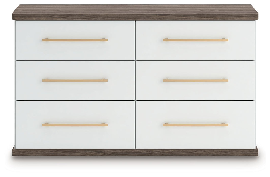 Kendanport - Six Drawer Dresser - Tallahassee Discount Furniture (FL)