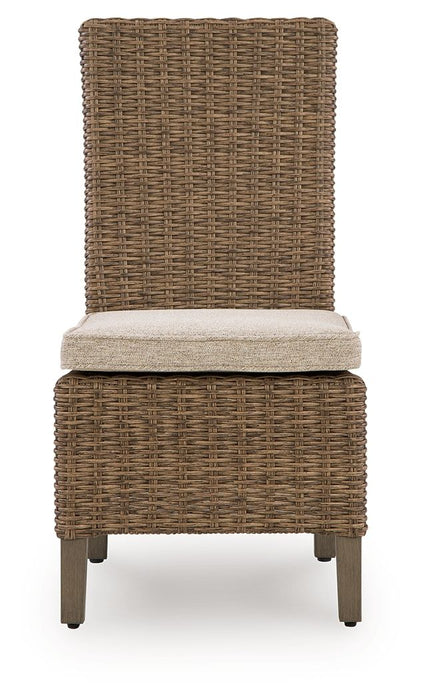 Laguna Heights - Side Chair With Cushion (Set of 2) - Beige - Tallahassee Discount Furniture (FL)