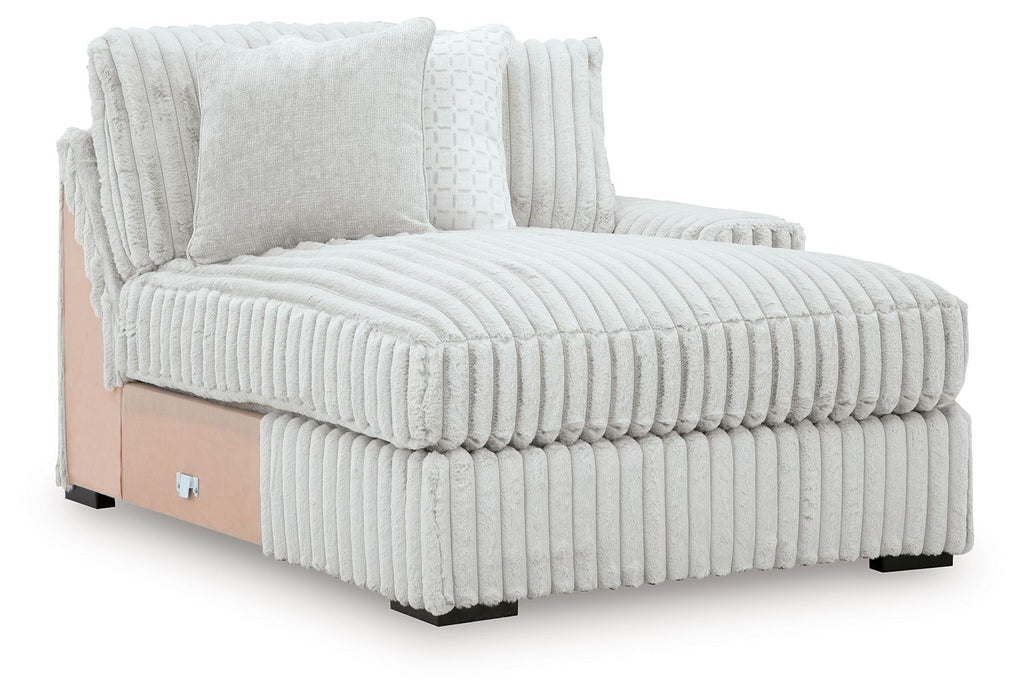 Stupendous - RAF Corner Chaise - Alloy - Tallahassee Discount Furniture (FL)