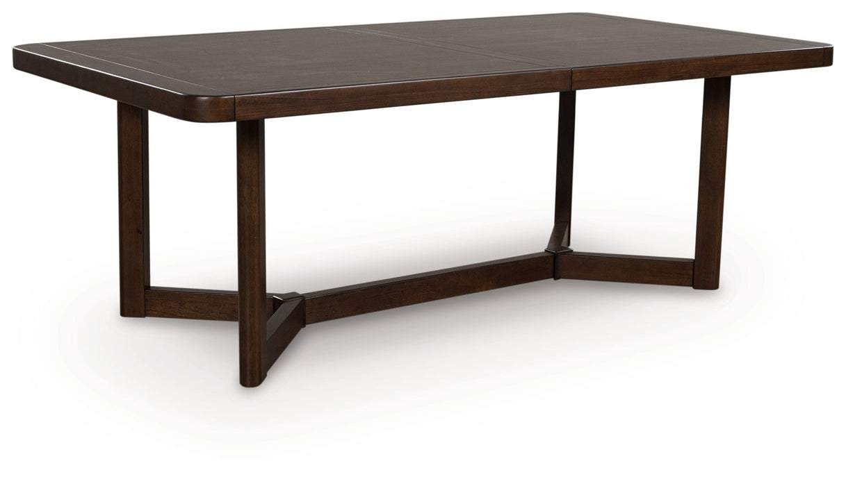 Dilenno - Dark Brown - Rectangular Dining Room Extension Table - Tallahassee Discount Furniture (FL)