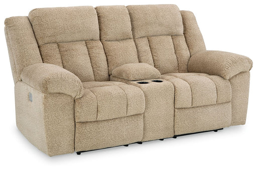 Tip-off - Power Reclining Loveseat With Console / Adj Headrest - Tallahassee Discount Furniture (FL)