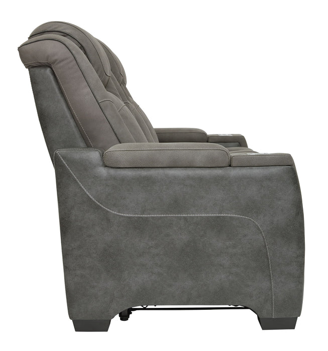 Next-Gen Durapella - Power Reclining Sofa - Tallahassee Discount Furniture (FL)