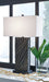 Bartlen - Black / Gold Finish - Poly Table Lamp - Tallahassee Discount Furniture (FL)