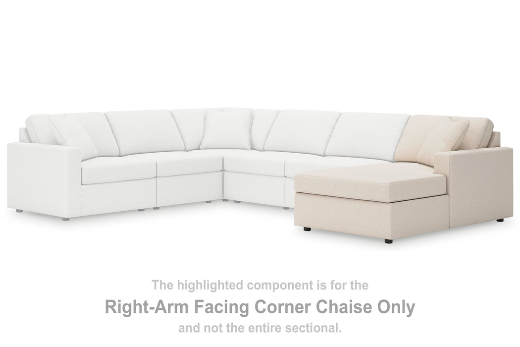 Modmax - Oyster - Raf Corner Chaise - Tallahassee Discount Furniture (FL)