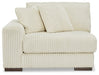 Lindyn - Beige - LAF Corner Chair - Tallahassee Discount Furniture (FL)