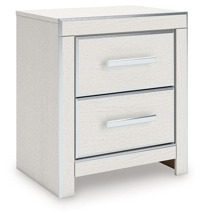Zuraleus - Two Drawer Night Stand - Tallahassee Discount Furniture (FL)