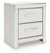 Zuraleus - Two Drawer Night Stand - Tallahassee Discount Furniture (FL)