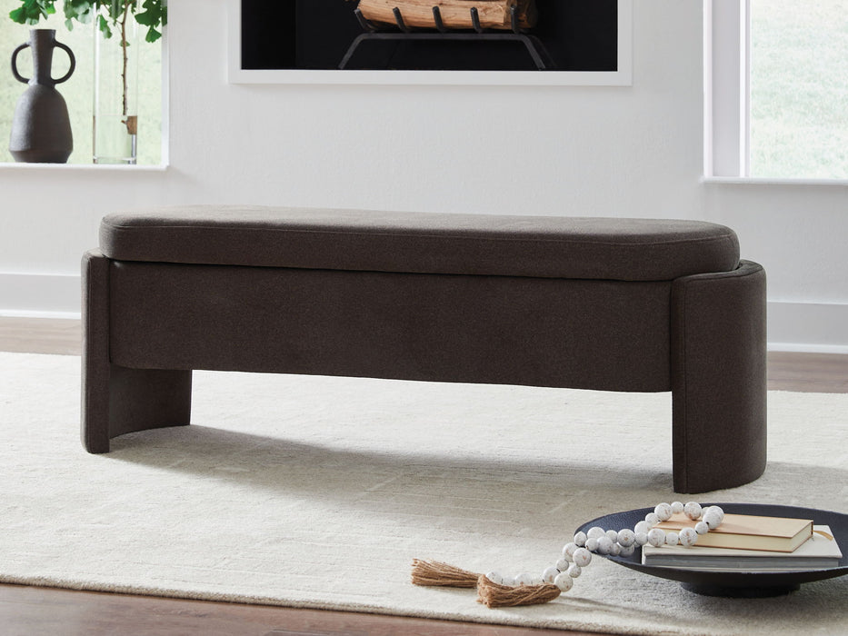 Vavuniya - Brown - Storage Bench - Tallahassee Discount Furniture (FL)