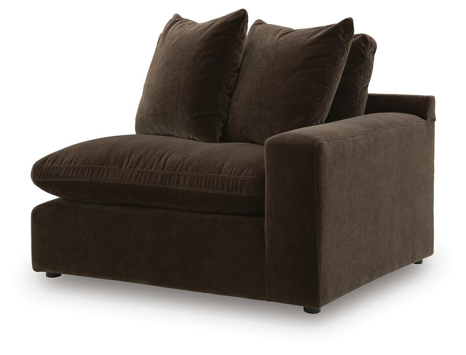 Maxton Heights - RAF Corner Chair - Bittersweet - Tallahassee Discount Furniture (FL)