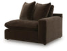 Maxton Heights - RAF Corner Chair - Bittersweet - Tallahassee Discount Furniture (FL)