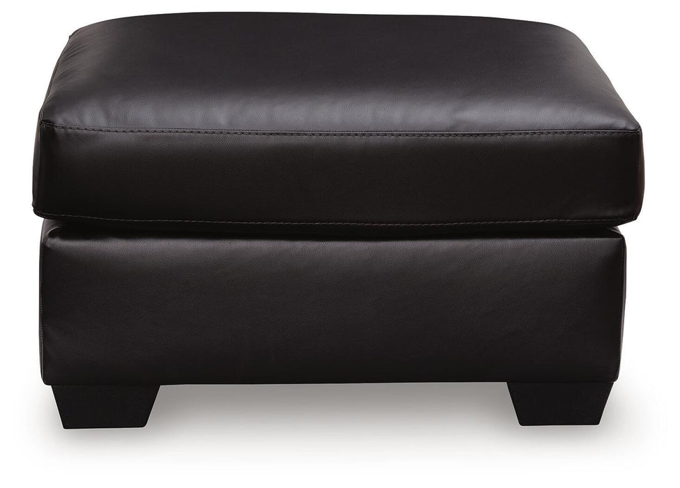 Glennbre - Ottoman - Midnight - Tallahassee Discount Furniture (FL)
