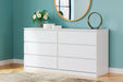 Onita - Six Drawer Dresser - Tallahassee Discount Furniture (FL)