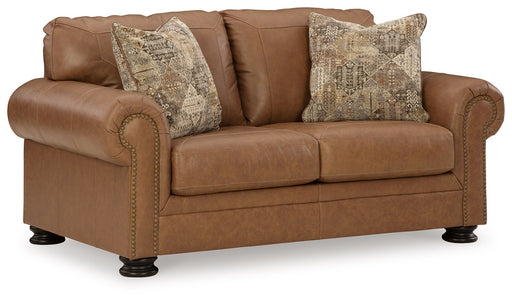 Carianna - Caramel - Loveseat - Tallahassee Discount Furniture (FL)