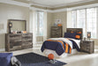 Derekson - Headboard With Bed Frame - Tallahassee Discount Furniture (FL)