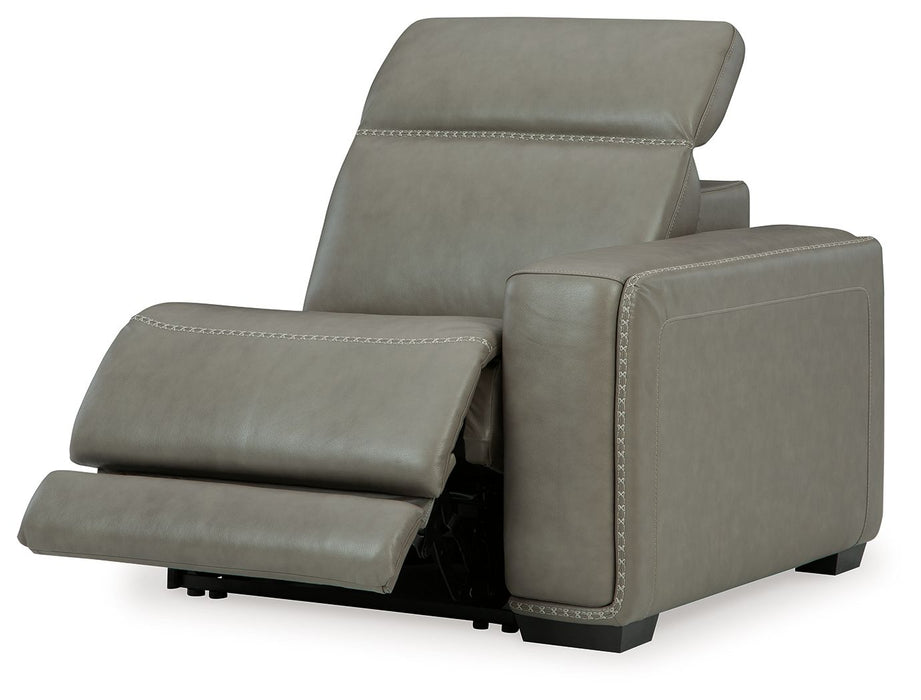 Correze - RAF Zero Wall Power Recliner - Gray - Tallahassee Discount Furniture (FL)