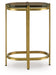 Porterville - Gold Finish - Accent Table - Tallahassee Discount Furniture (FL)