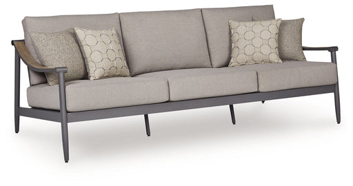 Ocean Beach - Sofa With Cushion - Gray - Tallahassee Discount Furniture (FL)