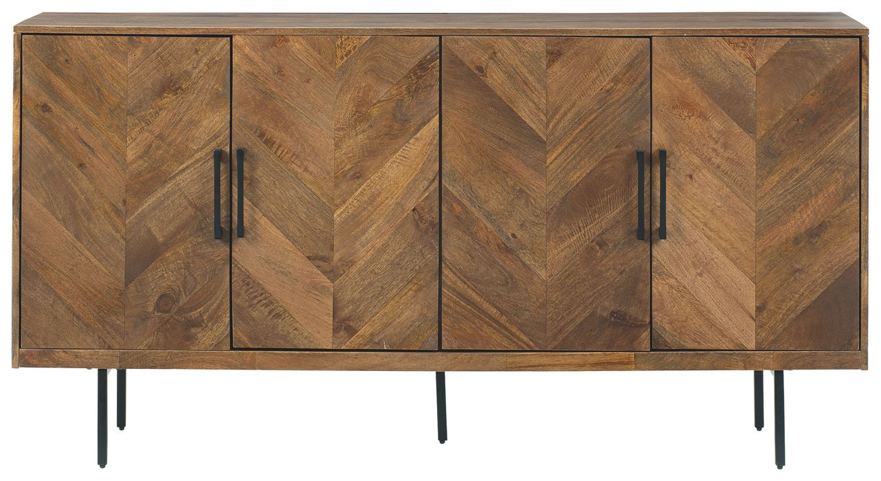 PratTVille - Brown - Accent Cabinet - Tallahassee Discount Furniture (FL)