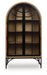 Gwenwich - Natural / Black - Accent Cabinet - Tallahassee Discount Furniture (FL)