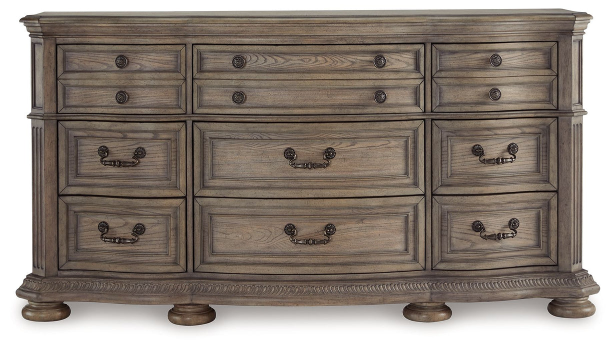 Ardenfield - Light Brown - Dresser - Tallahassee Discount Furniture (FL)