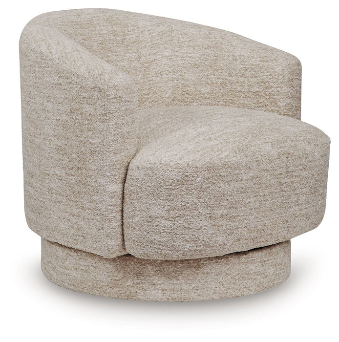 Wardsor - Stone - Swivel Chair - Tallahassee Discount Furniture (FL)