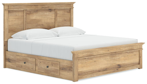 Makidern - Panel Storage Bed With Under Bed Storage Unit - Tallahassee Discount Furniture (FL)
