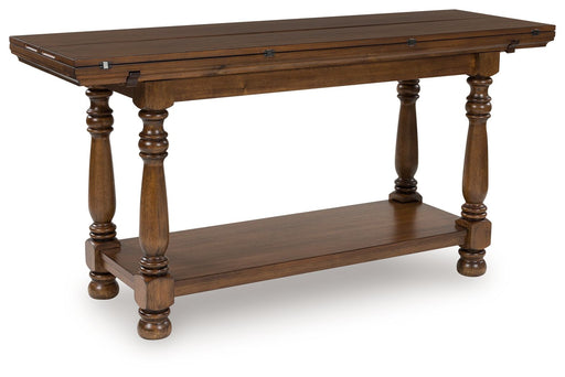 Sturlayne - Brown - Flip Top Sofa Table - Tallahassee Discount Furniture (FL)