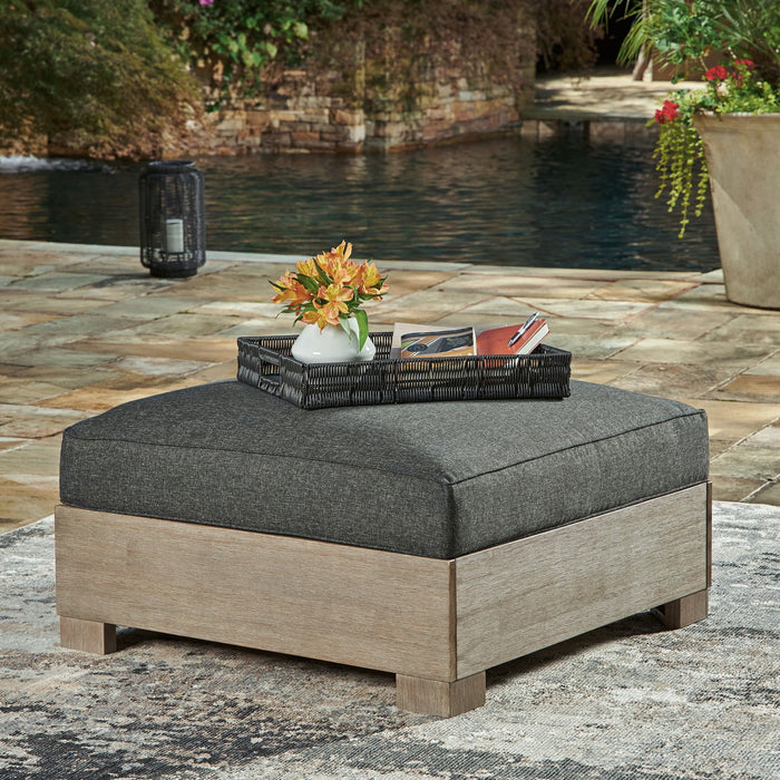 Citrine Park - Brown - Ottoman With Cushion - Tallahassee Discount Furniture (FL)