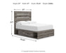 Graystorm - Panel Bed With Storage - Tallahassee Discount Furniture (FL)