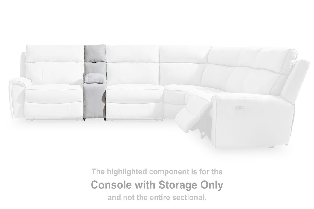 Social Pointe - Pearl / Ash - Console With Storage - Tallahassee Discount Furniture (FL)