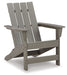 Visola - Adirondack Chair - Gray - Tallahassee Discount Furniture (FL)